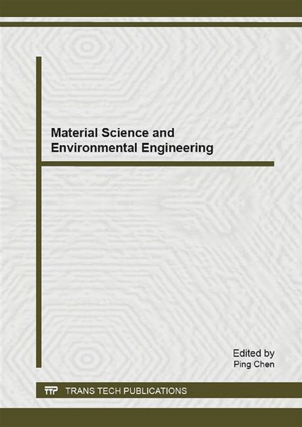 Produktbild: Material Science and Environmental Engineering