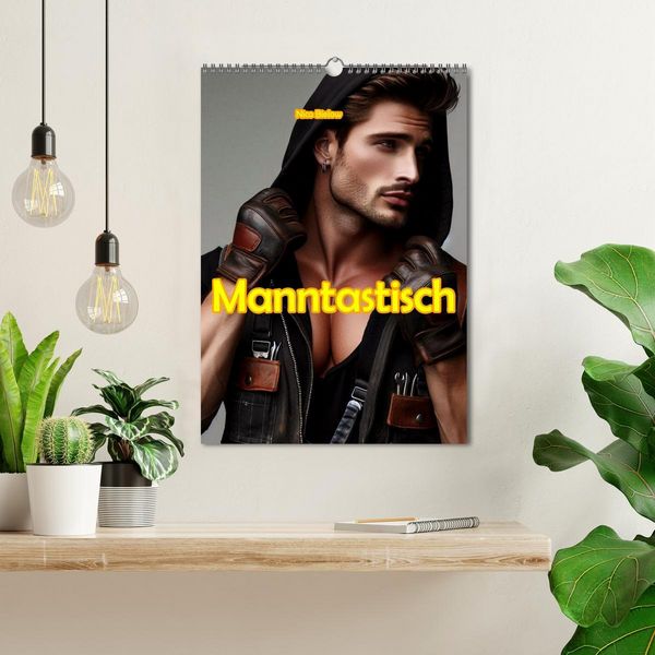 Produktbild: Manntastisch (Wandkalender 2026 DIN A3 hoch), CALVENDO Monatskalender
