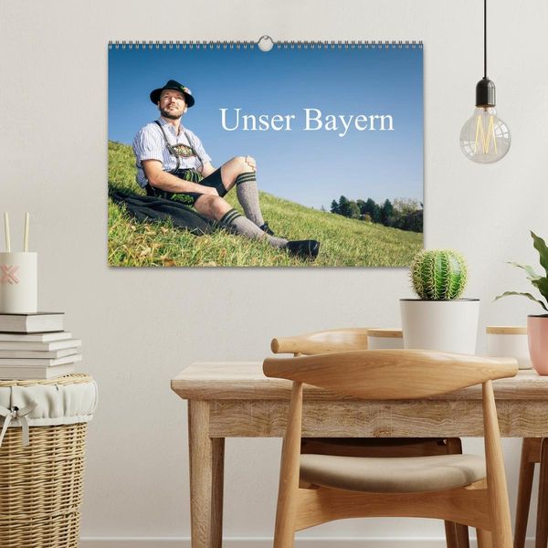 Produktbild: Unser Bayern (Wandkalender 2026 DIN A3 quer), CALVENDO Monatskalender