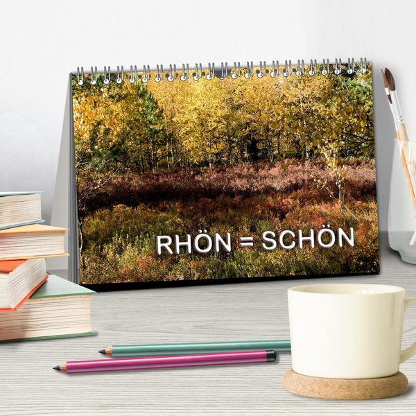 Produktbild: RH&Ouml;N = SCH&Ouml;N (Tischkalender 2026 DIN A5 quer), CALVENDO Monatskalender