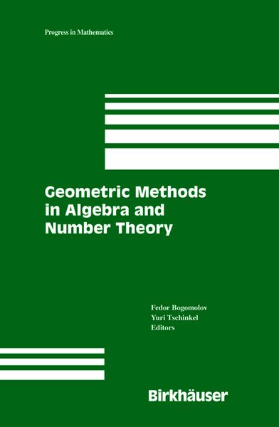 Produktbild: Geometric Methods in Algebra and Number Theory