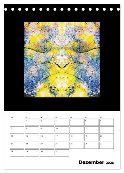 Produktbild: Nature's Faces (Tischkalender 2026 DIN A5 hoch), CALVENDO Monatskalender