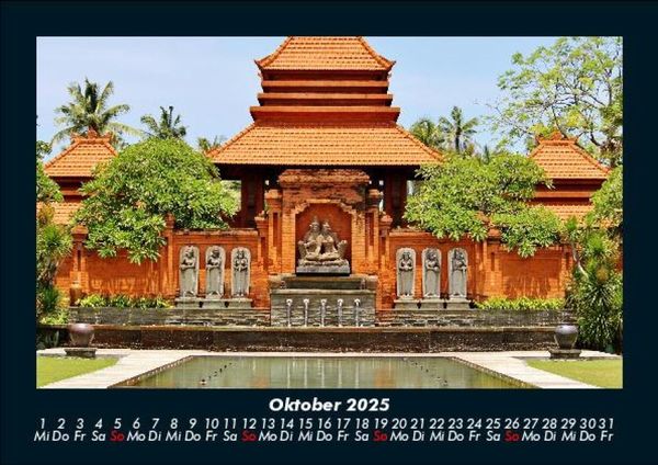 Produktbild: Tempel 2025 Fotokalender DIN A5