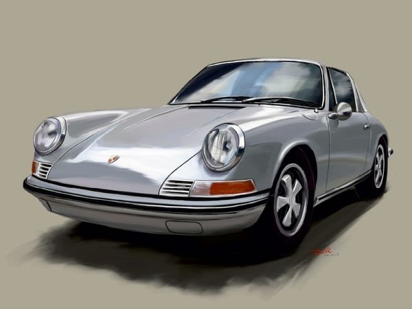 Produktbild: Porsche 911 Targa (Puzzle)