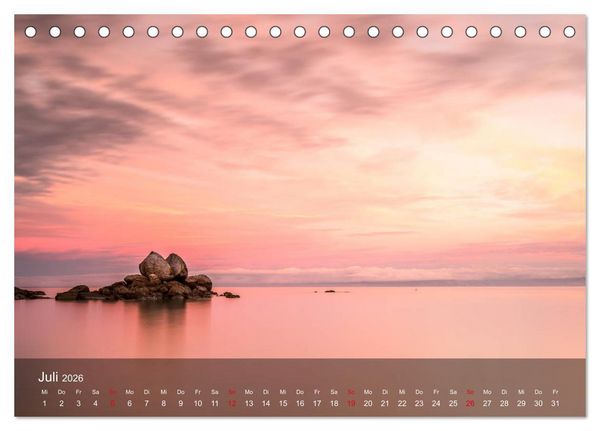 Produktbild: Neuseeland - Traumhafte Landschaften am anderen Ende der Welt (Tischkalender 2026 DIN A5 quer), CALVENDO Monatskalender
