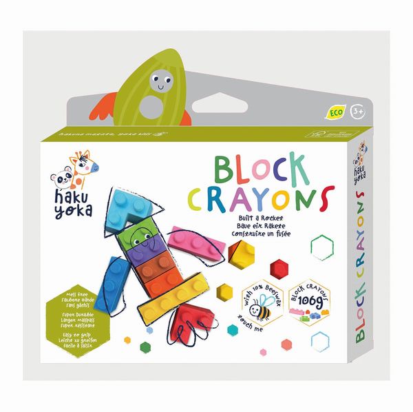 Produktbild: HAKUYOKA Block-Wachsmalkreiden