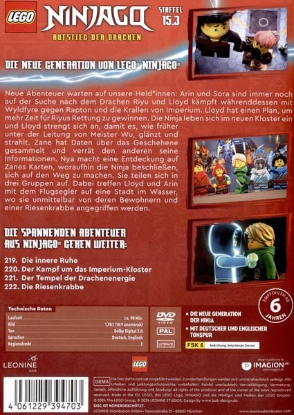 Produktbild: LEGO Ninjago - Staffel 15.3