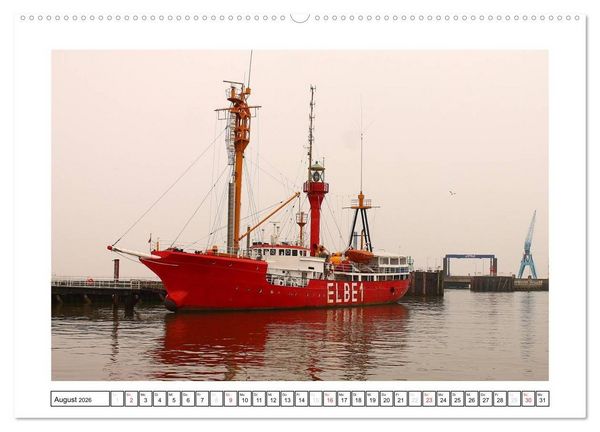 Produktbild: Nordseefeeling - Cuxhaven (hochwertiger Premium Wandkalender 2026 DIN A2 quer), Kunstdruck in Hochglanz