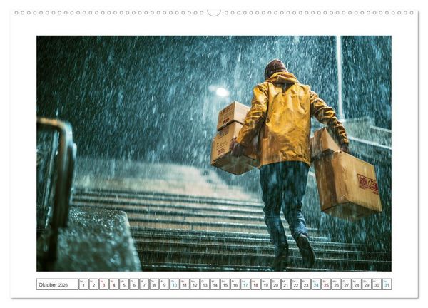 Produktbild: Echt Menschlich Berufung (Wandkalender 2026 DIN A2 quer), CALVENDO Monatskalender
