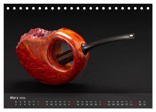 Produktbild: Pfeifenwelten (Tischkalender 2026 DIN A5 quer), CALVENDO Monatskalender