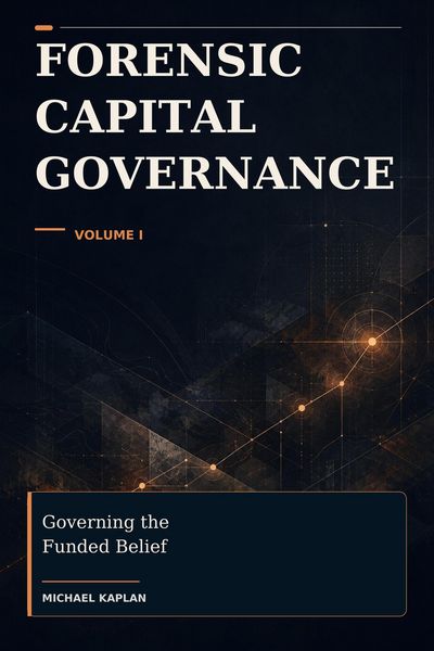 Produktbild: Forensic Capital Governance: Governing the Funded Belief
