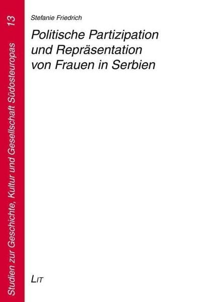 Produktbild: Friedrich, S: Politische Partizipation und Repr&auml;sentation