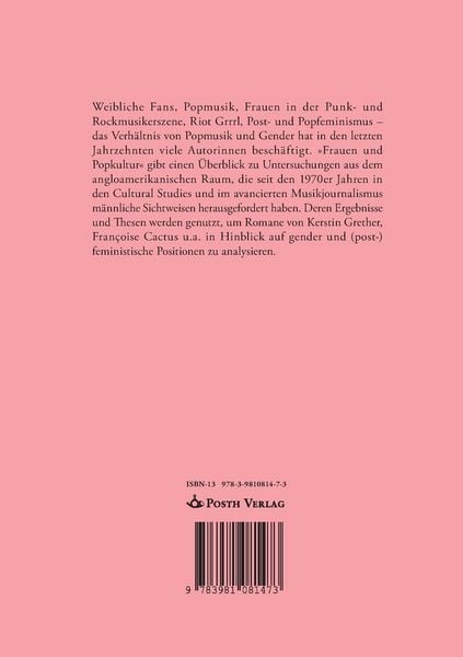 Produktbild: Frauen und Popkultur