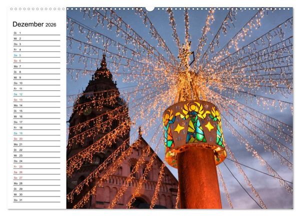 Produktbild: Mainz - Ansichtssache (Wandkalender 2026 DIN A2 quer), CALVENDO Monatskalender