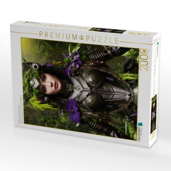 Produktbild: CALVENDO Puzzle Moderne Amazone im Dschungel | 2000 Teile Lege-Gr&ouml;&szlig;e 90x67cm Foto-Puzzle f&uuml;r gl&uuml;ckliche Stunden