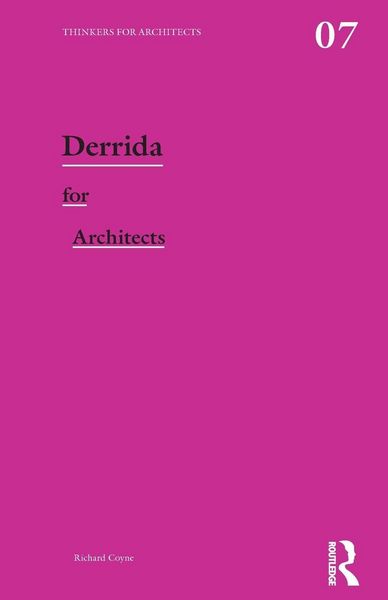 Produktbild: Derrida for Architects