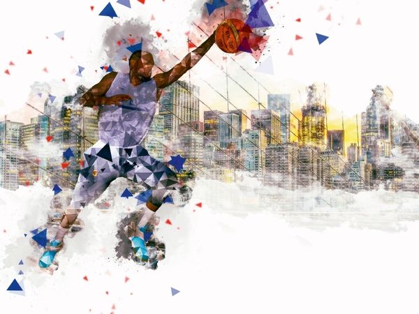 Produktbild: Ein Motiv aus dem Kalender Basketball Art (Puzzle)