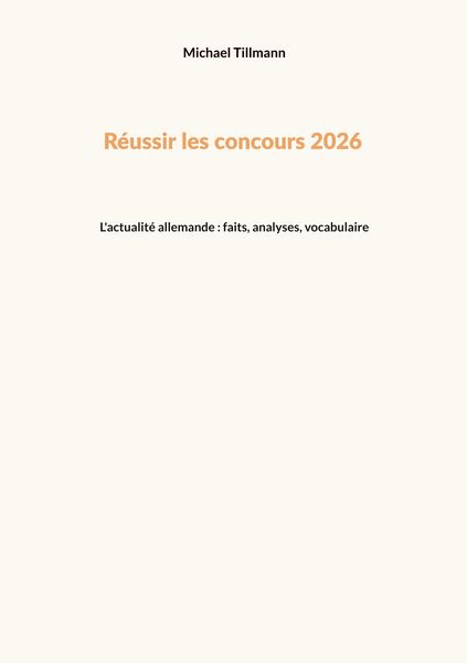 Produktbild: R&eacute;ussir les concours 2026