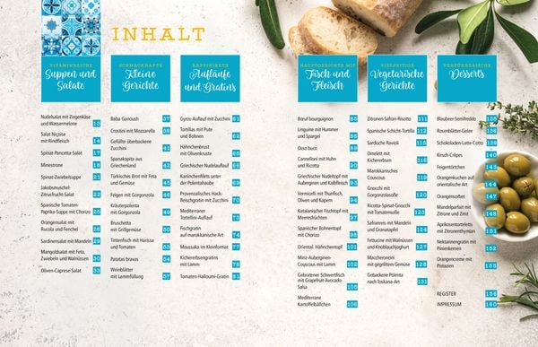 Produktbild: Die mediterrane K&uuml;che &ndash; vielf&auml;ltig, bunt und gesund