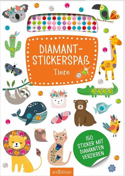 Produktbild: Diamant-Stickerspa&szlig; Tiere