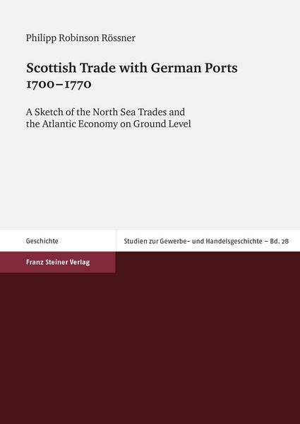 Produktbild: Scottish Trade with German Ports 1700-1770