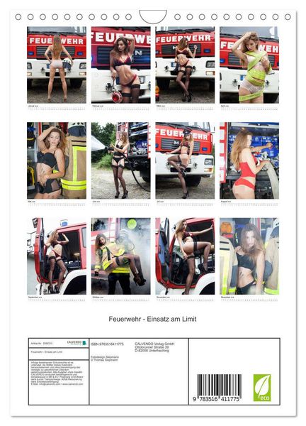 Produktbild: Feuerwehr - Einsatz am Limit (Wandkalender 2026 DIN A4 hoch), CALVENDO Monatskalender