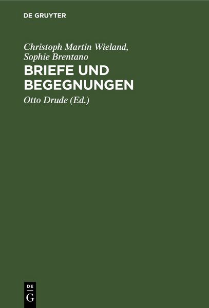 Produktbild: Briefe und Begegnungen