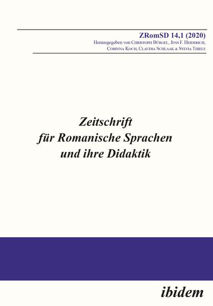 Produktbild: Zeitschrift f&uuml;r Romanische Sprachen und ihre Didaktik