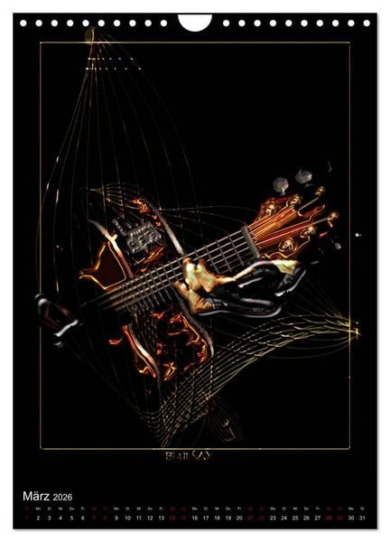 Produktbild: Jazz Ewig (Wandkalender 2026 DIN A4 hoch), CALVENDO Monatskalender