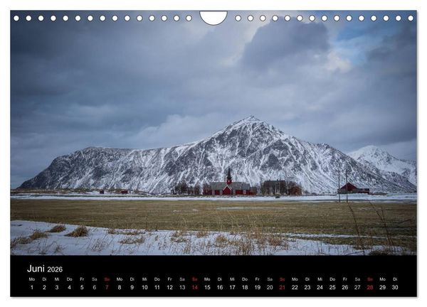 Produktbild: Lofoten Impressionen von Armin Fuchs (Wandkalender 2026 DIN A4 quer), CALVENDO Monatskalender