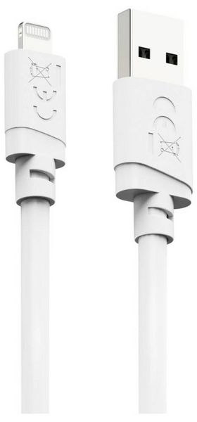 Produktbild: Hama USB-Ladekabel USB 2.0 Apple Lightning Stecker, USB-A Stecker 1m Wei&szlig; 00201800