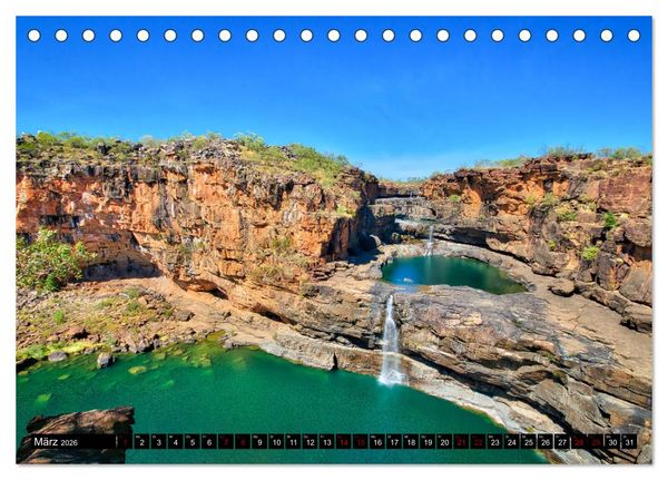 Produktbild: Australien - Travel The Gravel (Tischkalender 2026 DIN A5 quer), CALVENDO Monatskalender