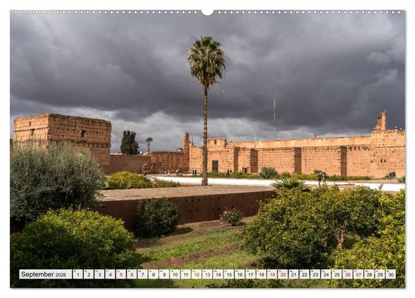 Produktbild: Marokko - Marrakesch (hochwertiger Premium Wandkalender 2026 DIN A2 quer), Kunstdruck in Hochglanz
