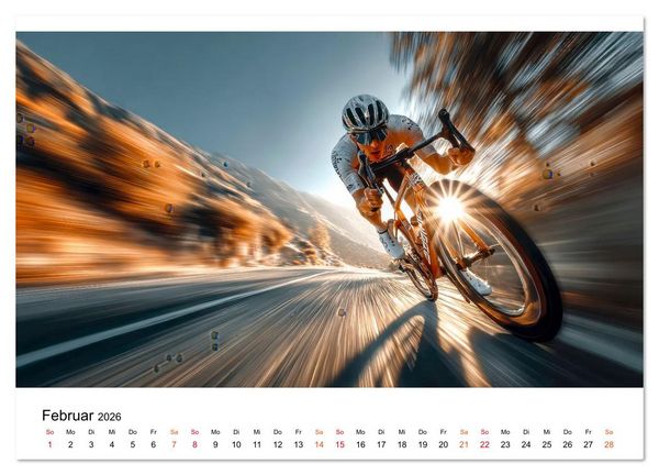 Produktbild: Triathlon - Grenzen verschieben (Wandkalender 2026 DIN A4 quer), CALVENDO Monatskalender