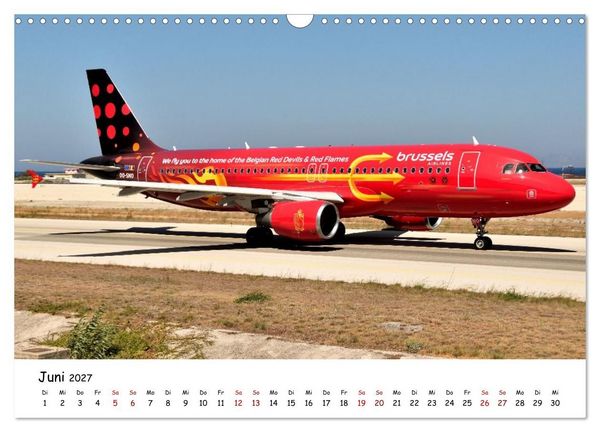 Produktbild: Faszination Luftfahrt Vielfalt zwischen Himmel und Vorfeld (Wandkalender 2027 DIN A3 quer), CALVENDO Monatskalender