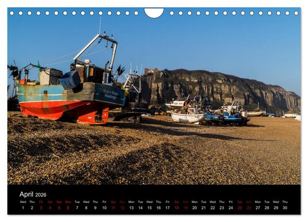 Produktbild: Photographs of Hastings and St Leonards (Wall Calendar 2026 DIN A4 landscape), CALVENDO 12 Month Wall Calendar