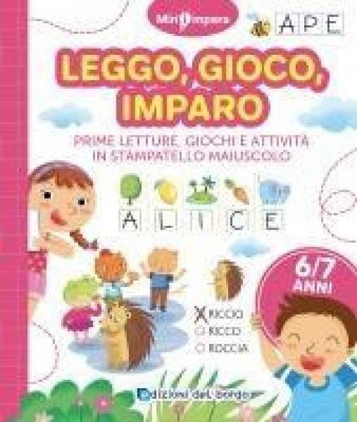 Produktbild: Leggo, gioco, imparo. Dalle lettere alle parole. Mini impara