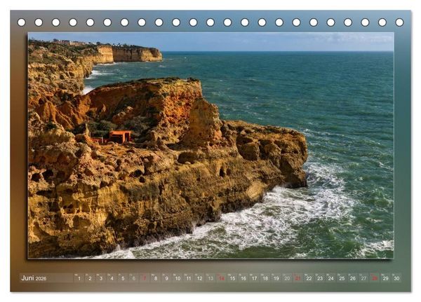 Produktbild: Algarve (Tischkalender 2026 DIN A5 quer), CALVENDO Monatskalender