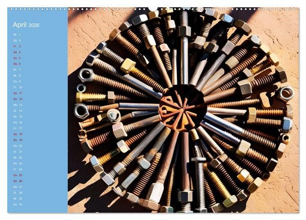 Produktbild: Werkzeug-Magie (Wandkalender 2026 DIN A2 quer), CALVENDO Monatskalender