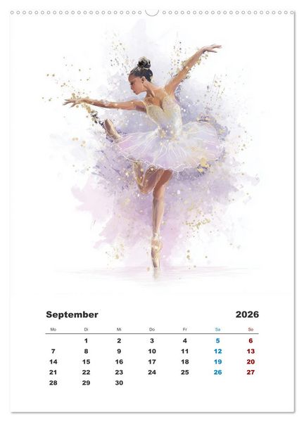 Produktbild: Tanz aus der Stille (hochwertiger Premium Wandkalender 2026 DIN A2 hoch), Kunstdruck in Hochglanz