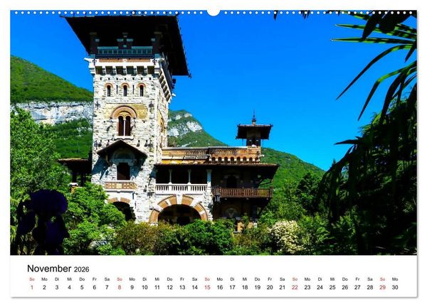 Produktbild: Impressionen vom Comer See (hochwertiger Premium Wandkalender 2026 DIN A2 quer), Kunstdruck in Hochglanz