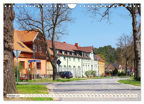 Produktbild: Brandenburg - Drei D&ouml;rfer im Naturpark Nuthe-Nieplitz - Fresdorf, St&uuml;cken, K&ouml;rzin (Wandkalender 2027 DIN A4 quer), CALVENDO Monatskalender