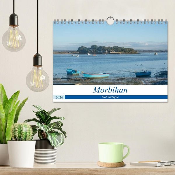 Produktbild: Morbihan, Sud Bretagne (Calendrier mural 2026 DIN A4 vertical), CALVENDO calendrier mensuel