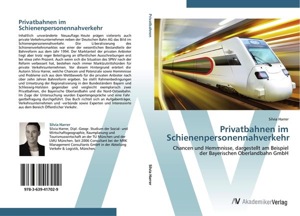 Produktbild: Privatbahnen im Schienenpersonennahverkehr