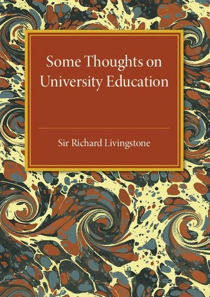 Produktbild: Some Thoughts on University Education