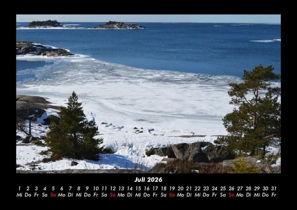 Produktbild: Meereslandschaft 2026 Fotokalender DIN A3