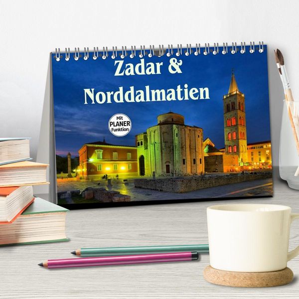 Produktbild: Zadar und Norddalmatien (Tischkalender 2026 DIN A5 quer), CALVENDO Monatskalender