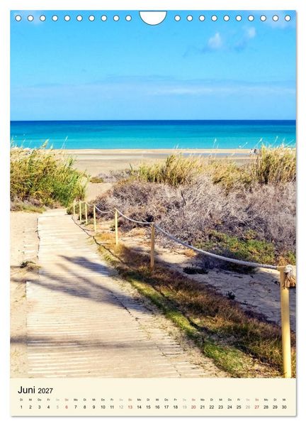 Produktbild: FUERTEVENTURA Bezaubernde Kanareninsel (Wandkalender 2027 DIN A4 hoch), CALVENDO Monatskalender