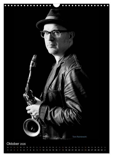 Produktbild: Jazz it! (Wandkalender 2026 DIN A3 hoch), CALVENDO Monatskalender