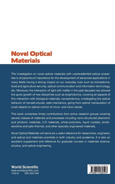 Produktbild: Novel Optical Materials